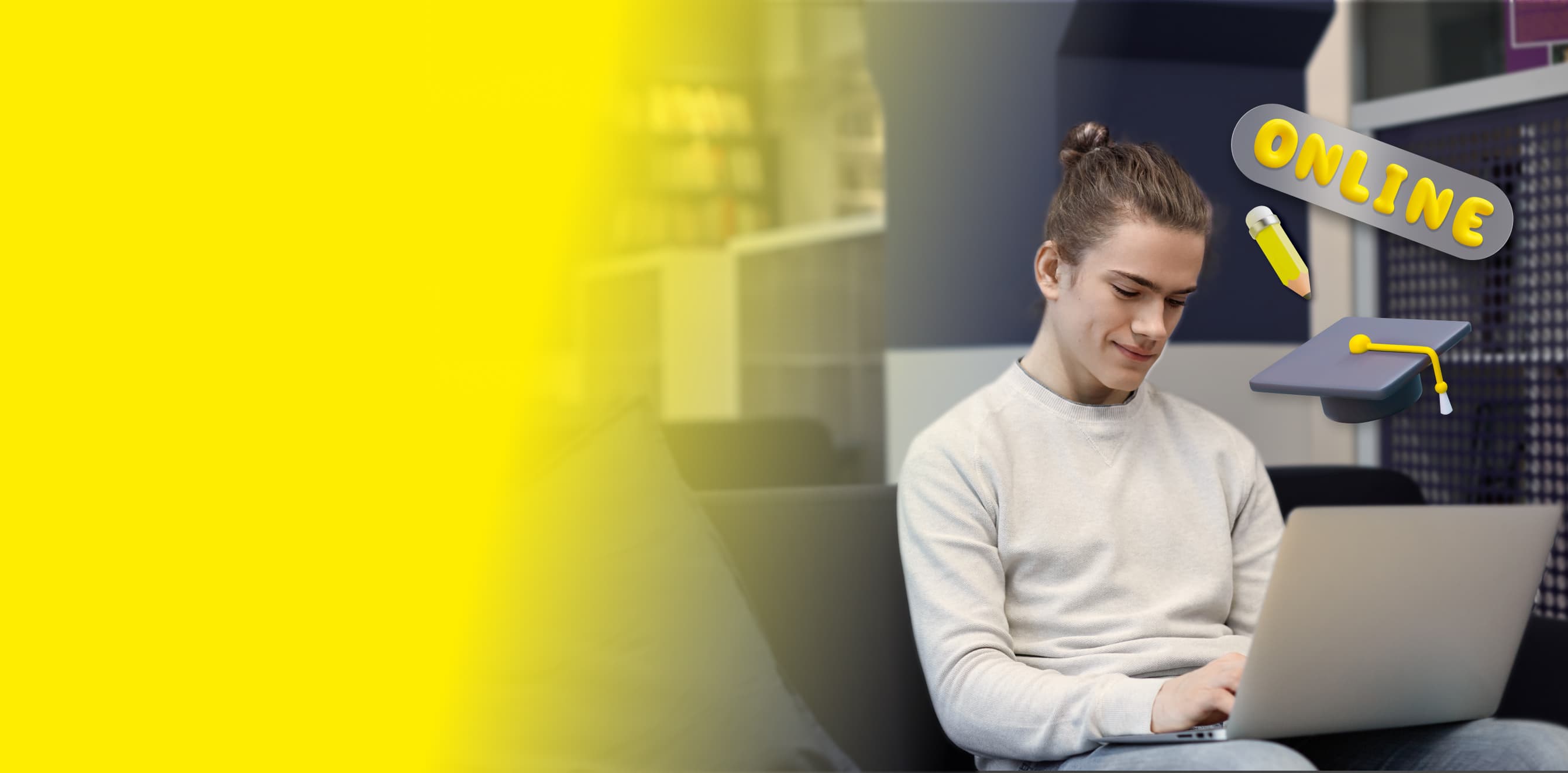 Баннер - Высшее  образование онлайн