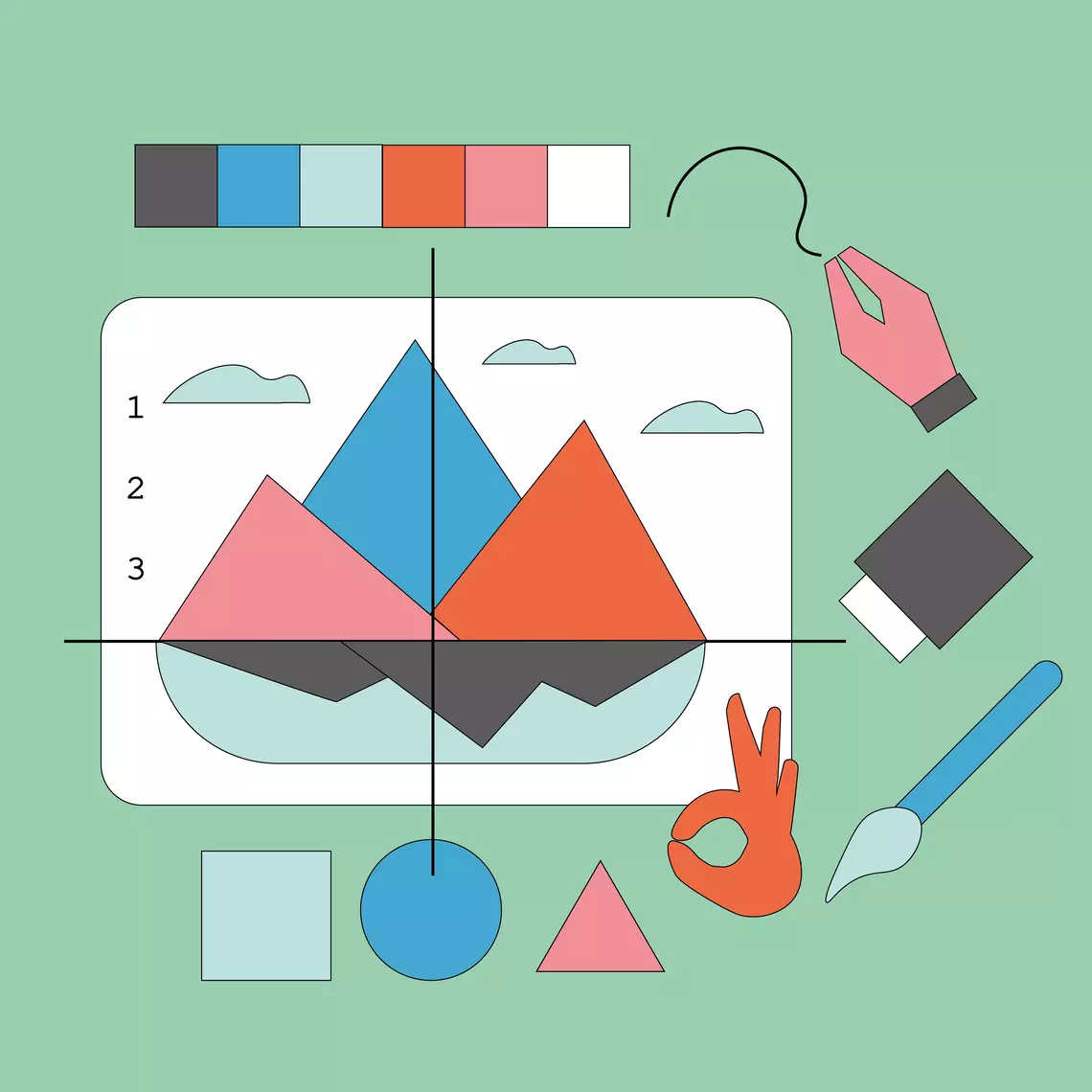 Лайфхаки для начинающих иллюстраторов