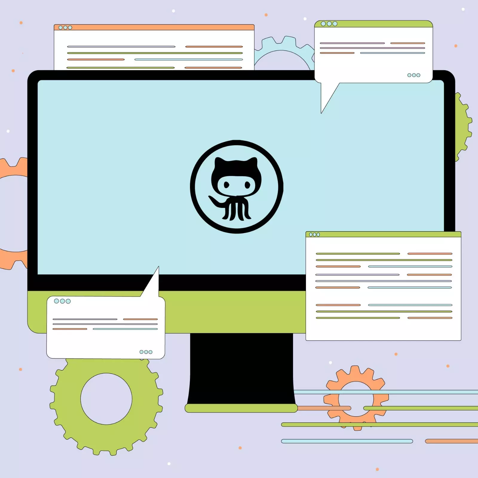 Клон, пуш, ветка. Как работает веб-платформа GitHub