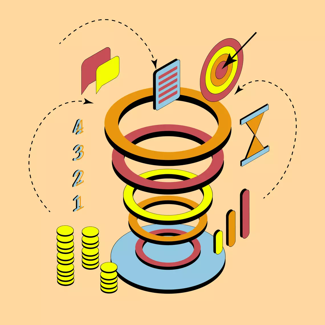 Как создать воронку продаж