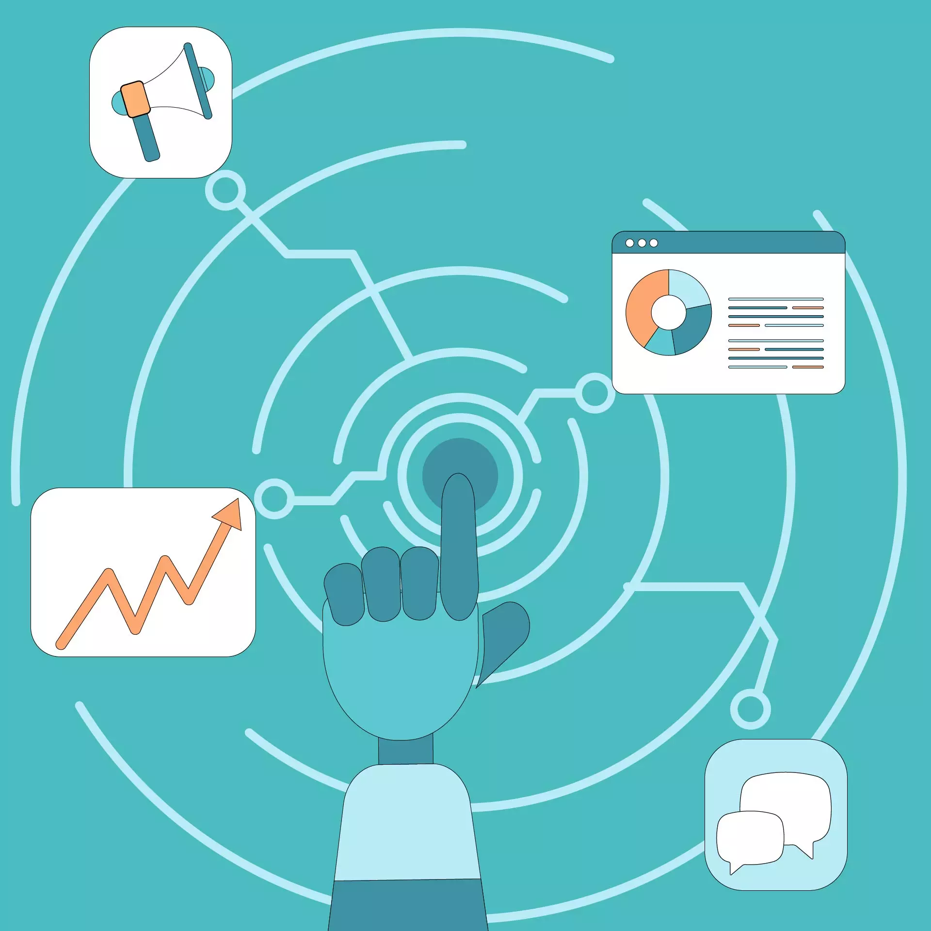 Как применять искусственный интеллект в маркетинге. Нейросети, чат-боты и не только