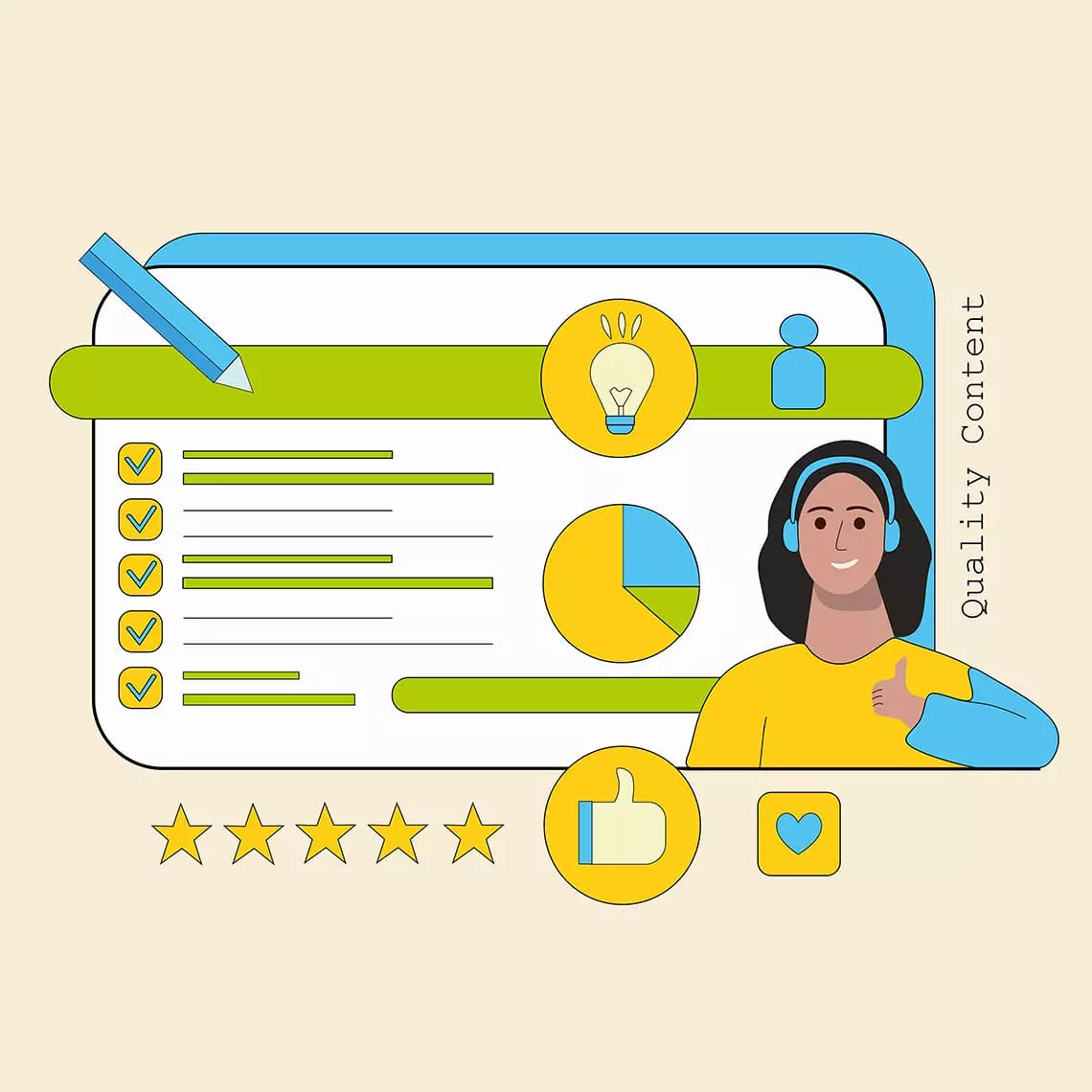 Как создать контент? Составляющие качественного контента