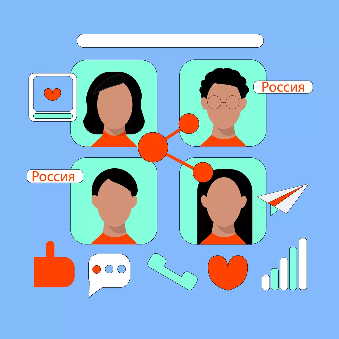 Популярные соцсети в России