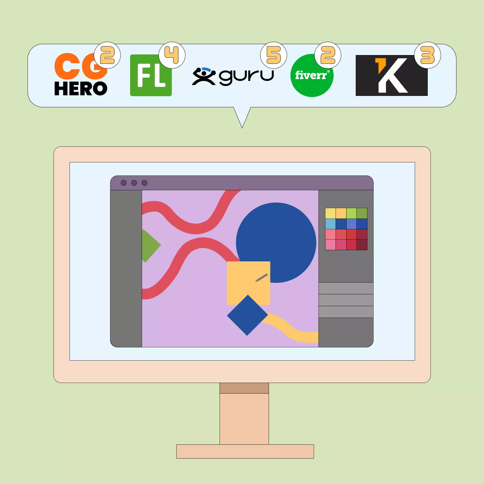 Где искать заказы художникам компьютерной графики: 13 лучших фриланс-платформ