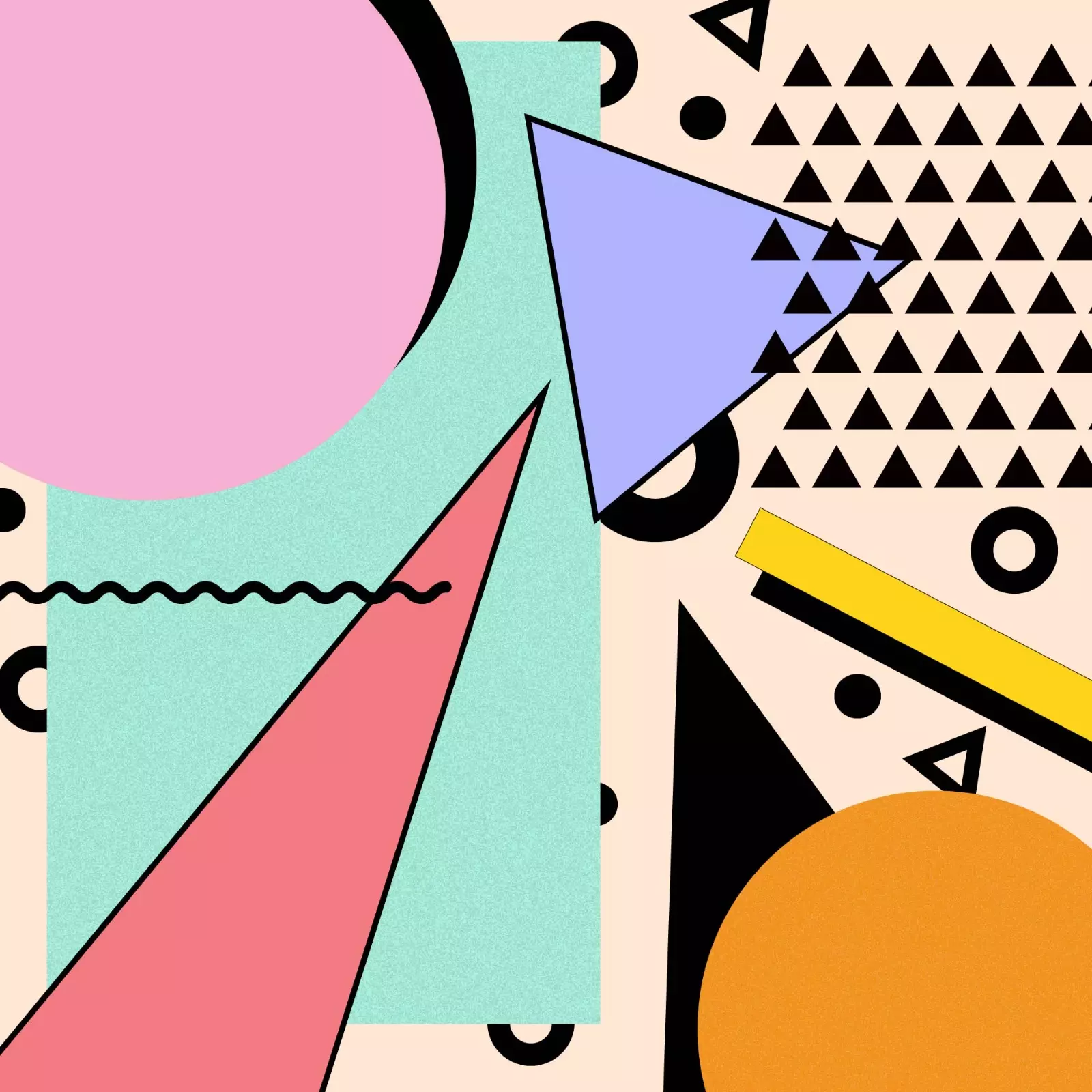 Мемфис в дизайне: как создать интерьер, который поражает воображение