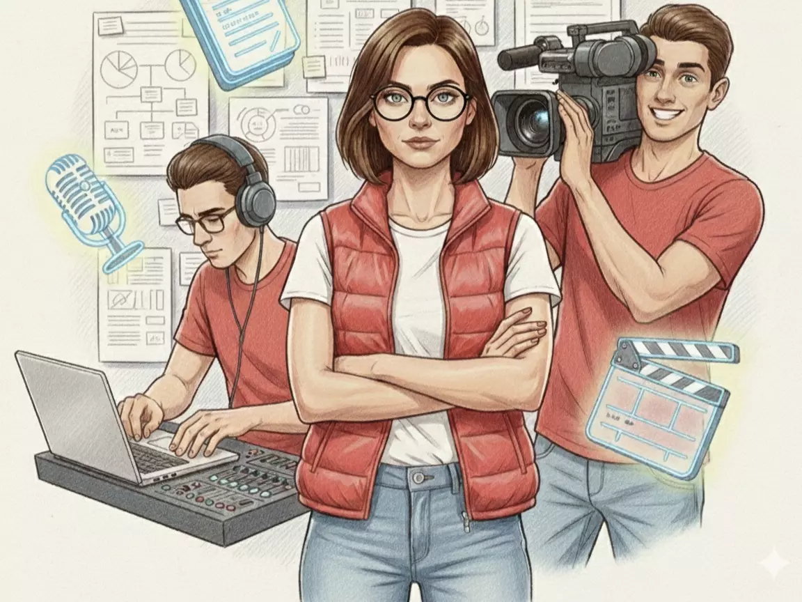 Кем работать на телевидении? Обзор востребованных профессий