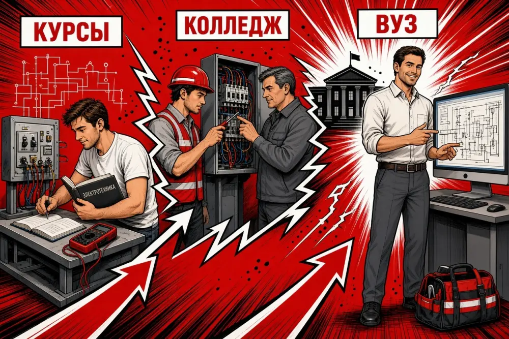 Где учиться на электрика, что сдавать, как получить первую работу