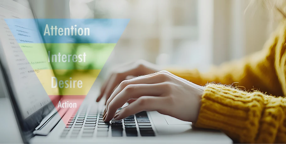 Написание рекламного обращения по формуле AIDA