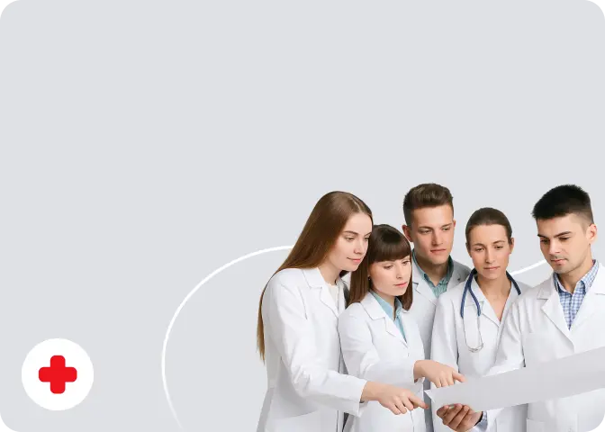 Обучаем самым <br>востребованным <br>медицинским <br>профессиям